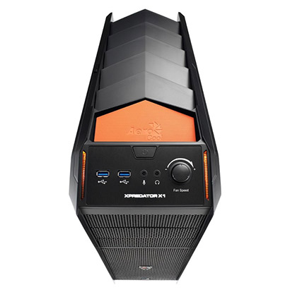 Gabinete AeroCool XPredator X1 Evil Black Performance Gaming