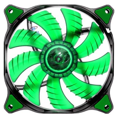 Cooler Cougar Fan 120x120mm - Led Verde - CF-D12HB