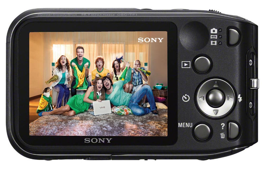 Sony Cyber-Shot DSC-TF1 16.1 Mega Pixels à prova de água Zoom