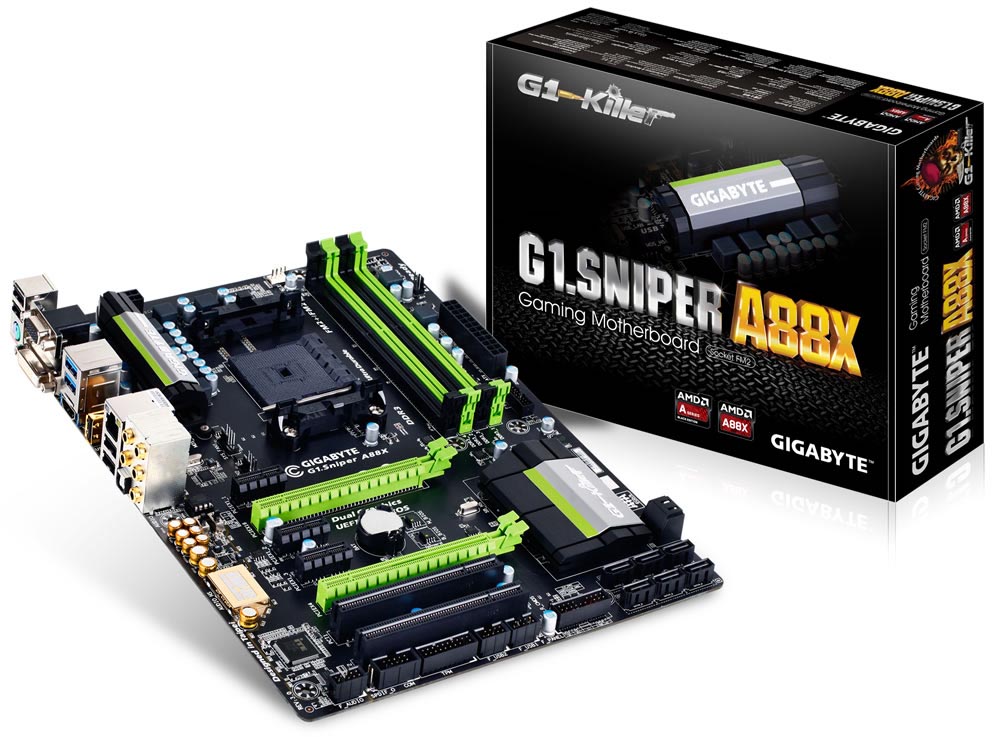 Placa Mãe Gigabyte G1.SNIPER A88X (AMD FM2+ DDR3 2400) Chipset AMD