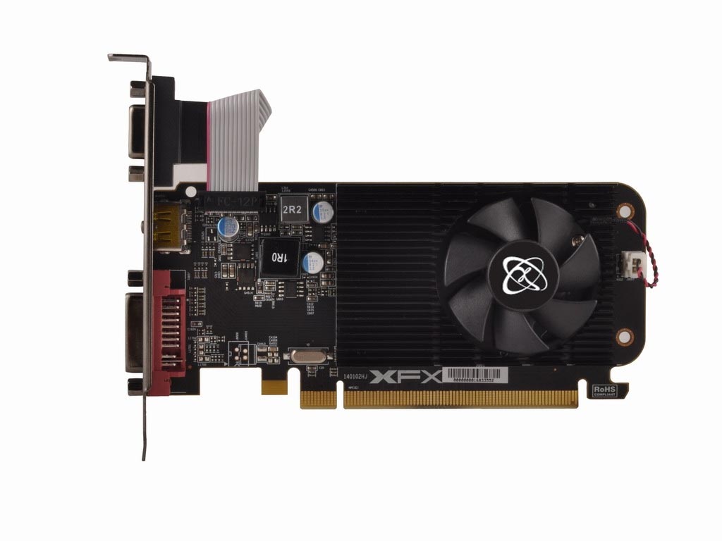 AMD Radeon R7 240 1GB DDR3 64bits - XFX R7-240D-ZLF2 - Oficina dos Bits