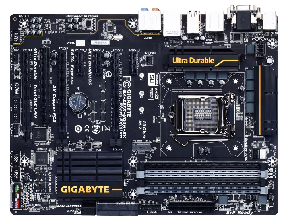 Gigabyte GA-Z97X-UD3H-BK (LGA 1150 DDR3 3100 O.C.) Chipset