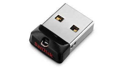 Pen Drive 8GB SanDisk Cruzer Fit com senha Secure Access SDCZ33