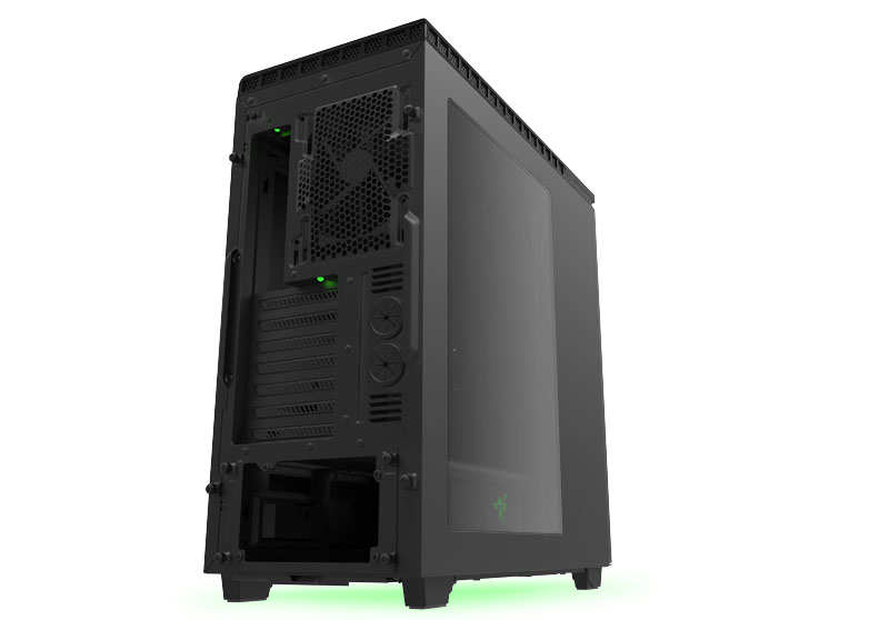 Gabinete NZXT H440 Razer Edition Janela Lateral em Acrílico USB