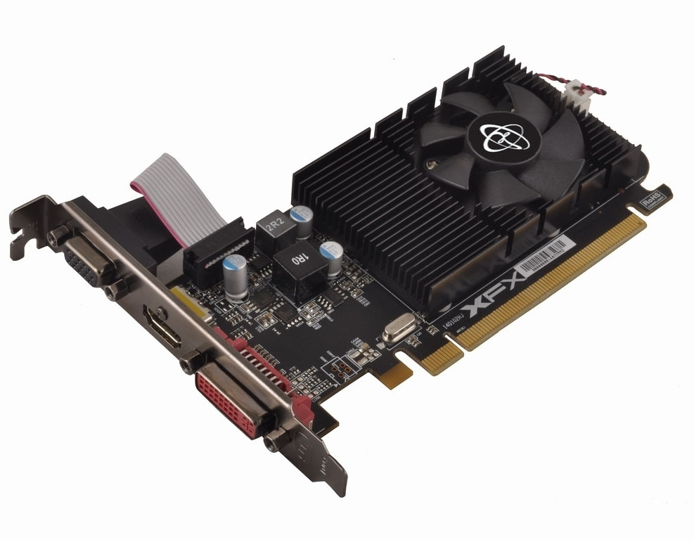 AMD Radeon R7 240 2GB DDR3 64bits - XFX R7-240D-CLF2 - Oficina dos Bits