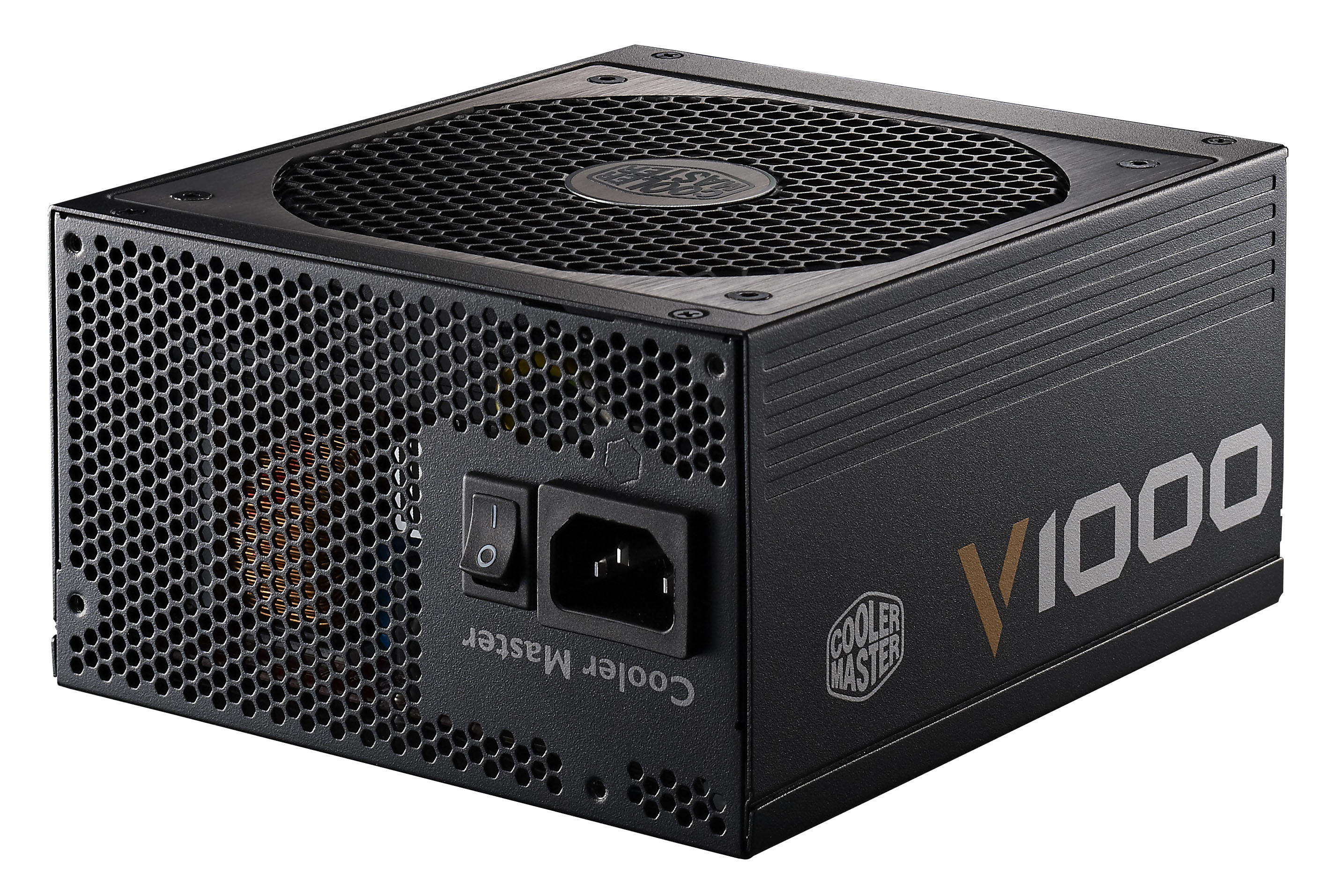 Fonte 1000W Cooler Master V1000 PFC Ativo Eficiência 90% 80 PLUS