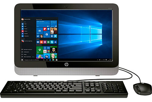 Computador HP All in One 18-5600BR Monitor 18.5