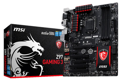 Placa Mãe MSI Z97 Gaming 3 (LGA 1150 DDR3 3000 O.C.) Chipset Z97