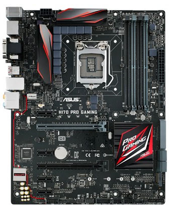 Placa Mãe Asus H170 Pro Gaming (LGA 1151 DDR4 2133) Chipset Intel