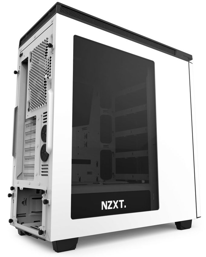 Gabinete NZXT H440 Janela Lateral em Acrílico USB 3.0 Branco e