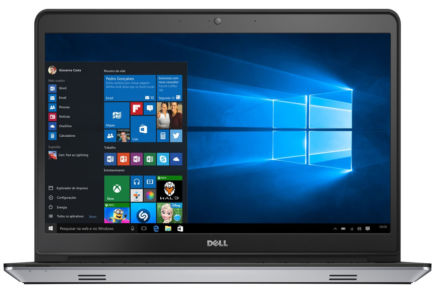 Notebook Dell Inspiron i14-5448-C30 Special Edition Tela 14