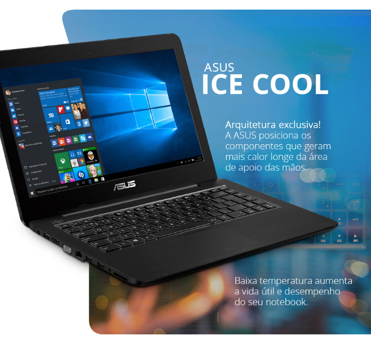 Notebook Asus Z450LA-WX002T Tela 14