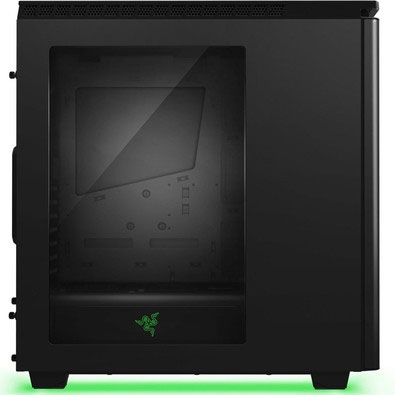 Gabinete NZXT H440 Razer Edition Janela Lateral em Acrílico USB
