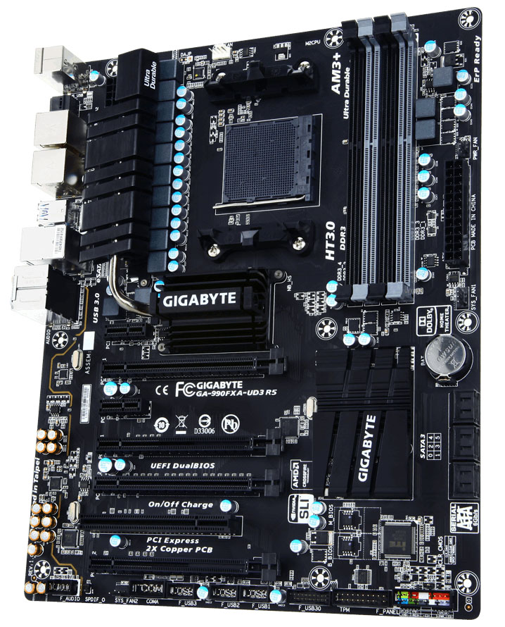 Gigabyte GA-990FXA-UD3 R5 (AM3+ - DDR3 2000 O.C.) Chipset AMD 990FX