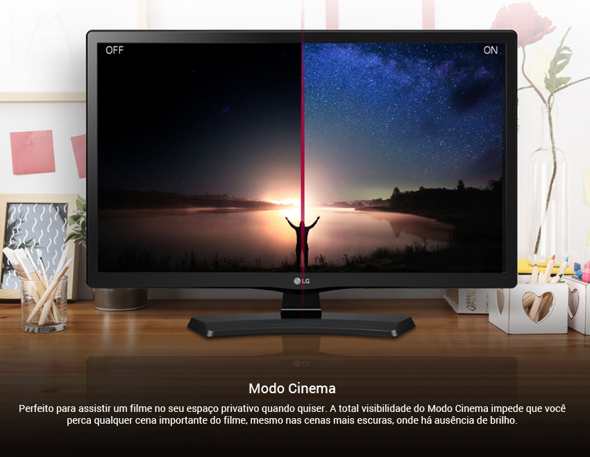 TV Monitor LG LED 21.5'', Função Time Machine