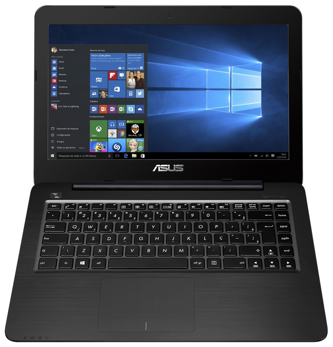 Notebook Asus Z450LA-WX008T Tela 14