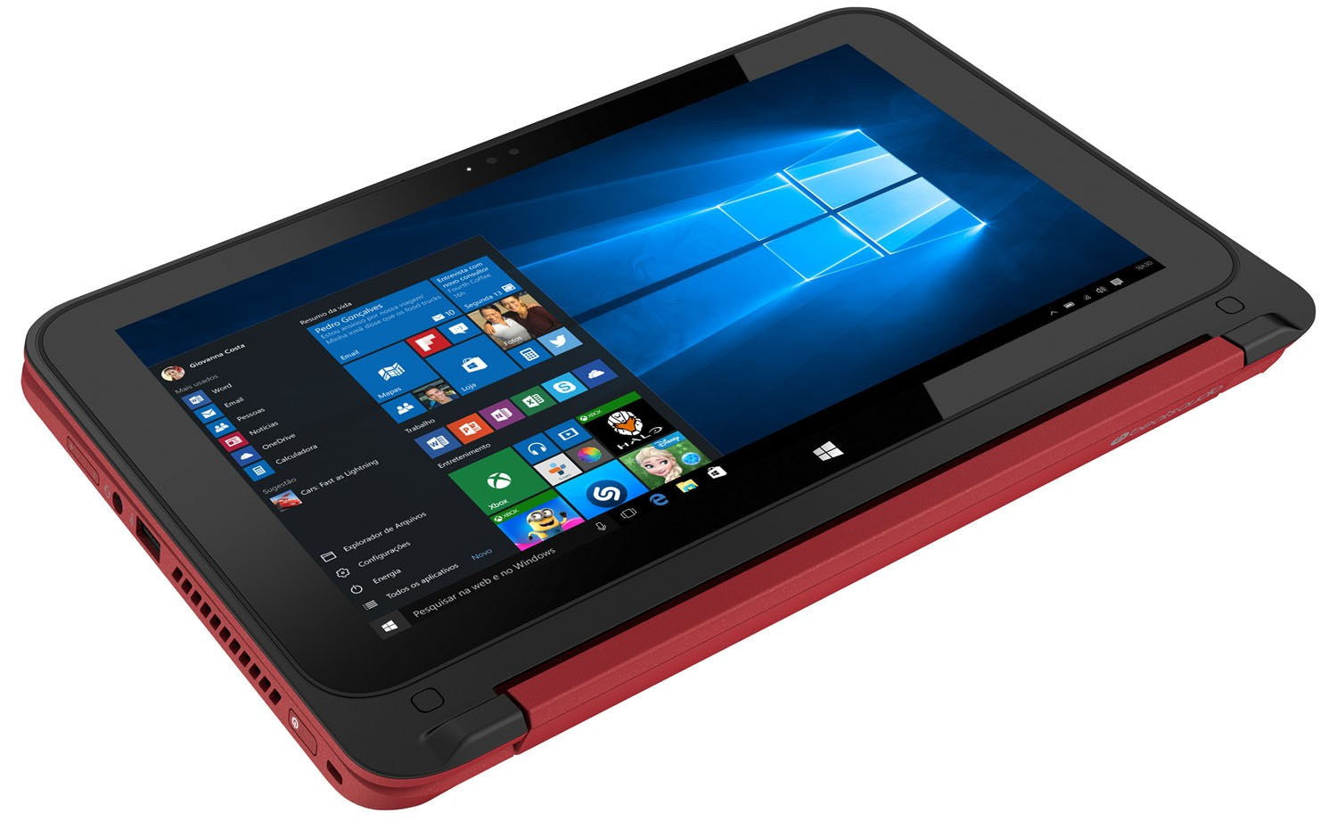 Notebook HP Pavilion X360 11-N225BR 2 em 1 Tela 11.6