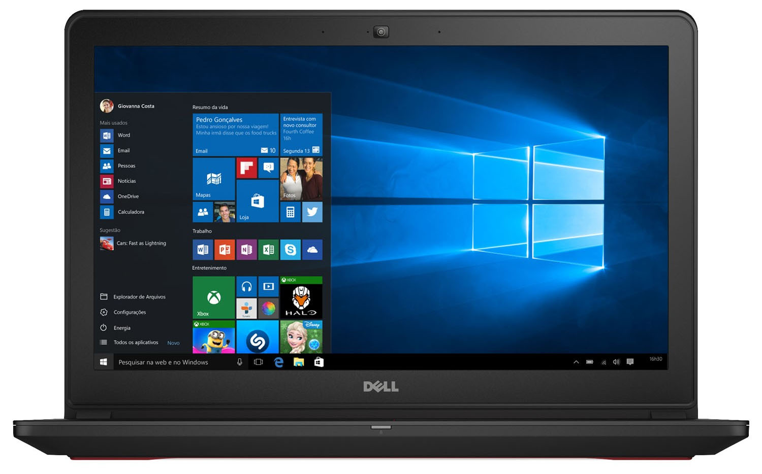 Notebook Dell Gaming Edition I15-7559-A20 Tela 15.6