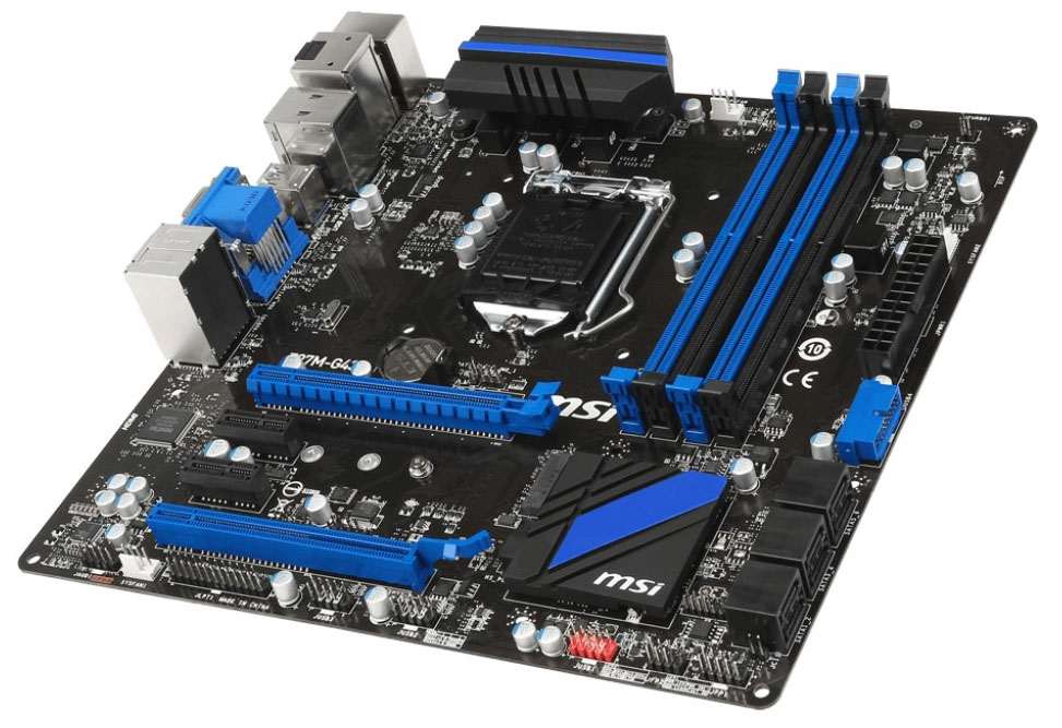 Placa Mãe MSI Z97M-G43 (LGA 1150 DDR3 3300 O.C.) Chipset Z97 Micro Placa Mãe MSI Z97M-G43 (LGA 1150 DDR3 3300 O.C.) Chipset Z97 Micro