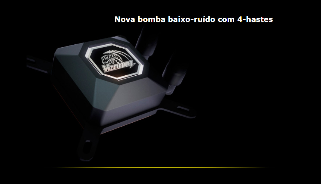 Water Cooler Akasa Venom A10 AK-LC4001HS01 | Oficina dos Bits