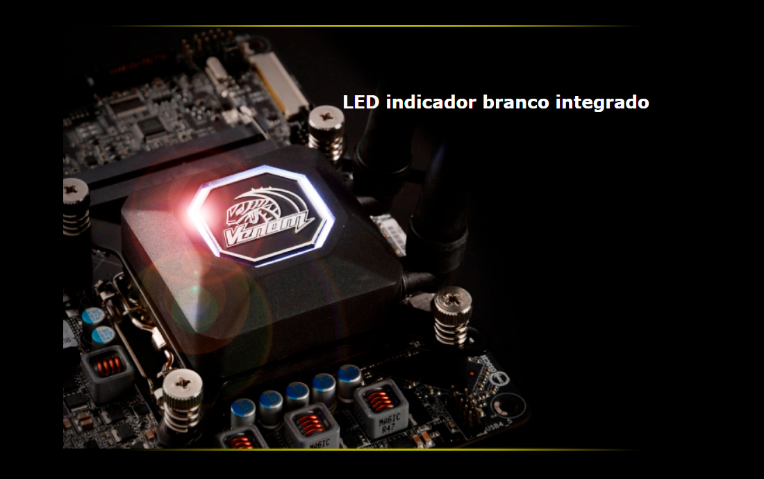 Water Cooler Akasa Venom A10 AK-LC4001HS01 | Oficina dos Bits