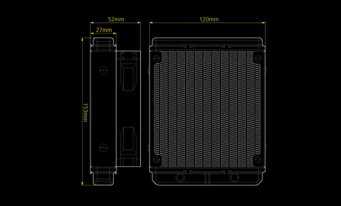 Water Cooler Akasa Venom A10 AK-LC4001HS01 | Oficina dos Bits