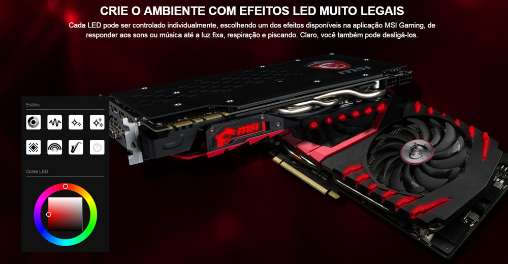 GeForce GTX 1070 8GB GDDR5 256bits MSI GTX 1070 GAMING X 8G