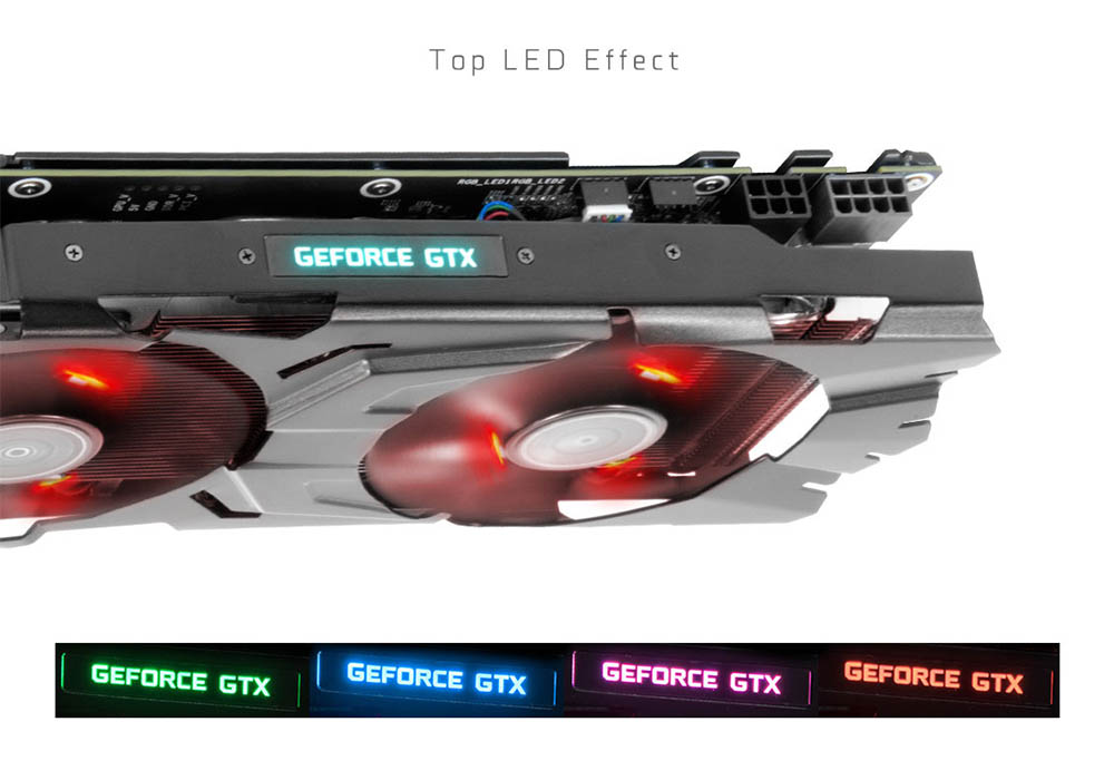 GeForce GTX 1070 8GB GDDR5 256bits EXOC Extreme Overclocked Galax