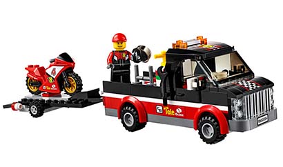 LEGO City Transportador de Motocicletas 60084 | Oficina dos Bits
