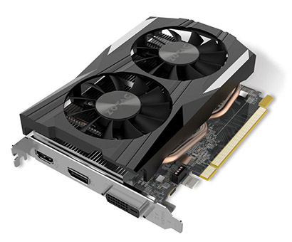 GeForce GTX 1050 Ti 4GB GDDR5 128bits Overclock Edition Zotac AMP