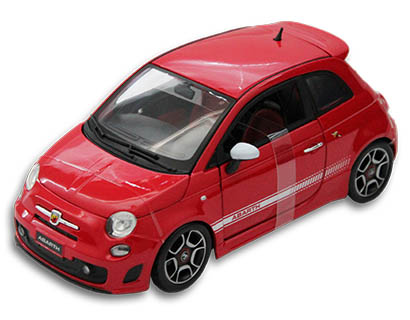 ブラーゴ 1/18 アバルト 500 (レッド) ブラーゴ 1/18 アバルト 500 (レッド) 1/18 Diecast Abarth 500