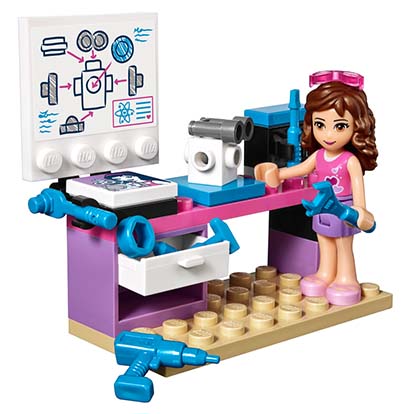 Creative Lab Lego Friends Olivia And Zobo LEGO Friends O