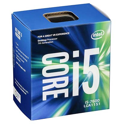 Intel® Core™ i5 7600 LGA 1151 3.50GHz (Turbo 4.10GHz) cache 6MB 7ª