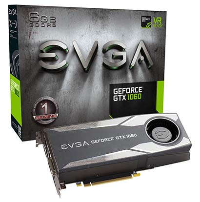 GeForce GTX 1060 6GB GDDR5 192bits EVGA 06G-P4-5161-KR | Oficina GeForce GTX 1060 6GB GDDR5 192bits EVGA 06G-P4-5161-KR | Oficina