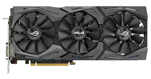 GeForce GTX 1060 6GB GDDR5 192bits Asus ROG STRIX-GTX1060-O6G