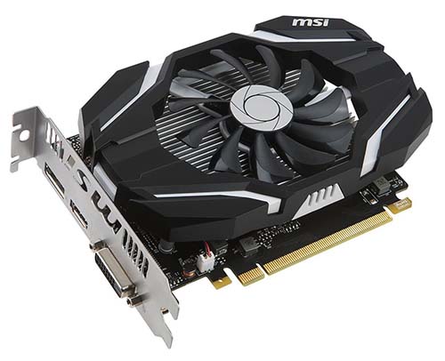 GeForce GTX 1050 Ti 4GB GDDR5 128bits Overclock Edition MSI 912