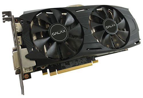GeForce GTX 1060 3GB GDDR5 192bits Galax EXOC Edition 60NNH7DVM6O3