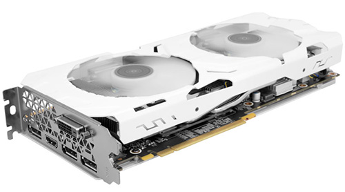 GeForce GTX 1080 8GB DDR5X 256bits EXOC Sniper White Edition Galax