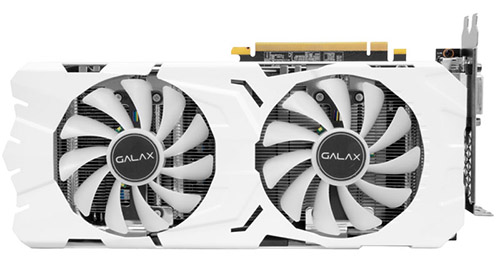 GeForce GTX 1080 8GB DDR5X 256bits EXOC Sniper White Edition Galax