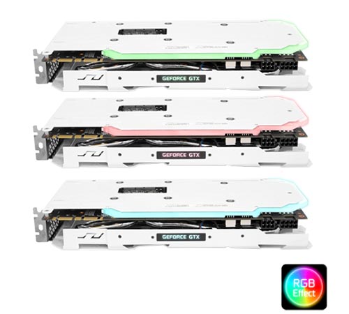 GeForce GTX 1080 8GB DDR5X 256bits EXOC Sniper White Edition Galax