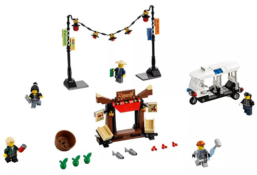 LEGO Ninjago Perseguição na Cidade de NINJAGO 70607 | Oficina dos Bits
