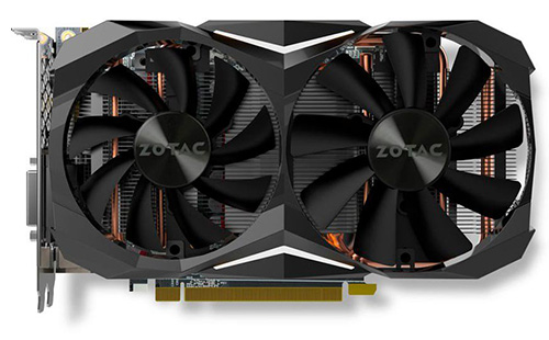 GeForce GTX 1070 Ti 8GB GDDR5 256bits Zotac Mini ZT-P10710G-10P