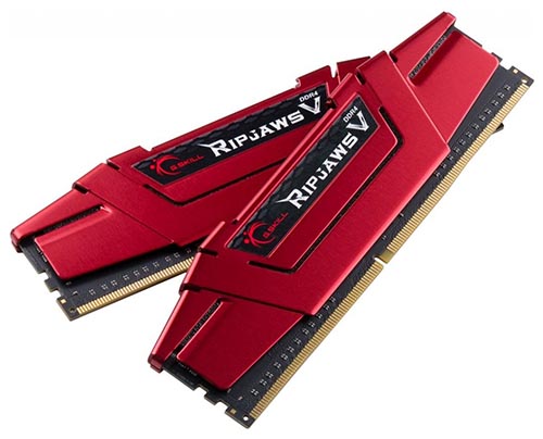 Memória Kit 16GB DDR4 3000Mhz (2 x 8GB) G.Skill Ripjaws V CL15