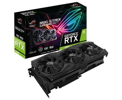 GeForce RTX 2080 8GB GDDR6 256bits Overclock Edition Asus ROG