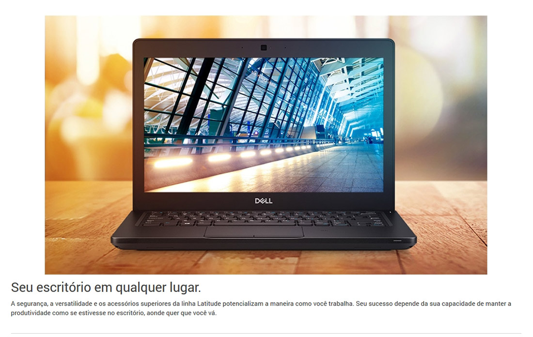 Notebook Dell Latitude 12 5290 Tela 12.5