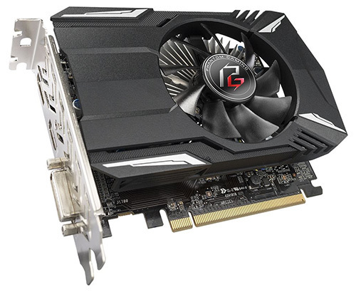 AMD Radeon RX 560 2GB GDDR5 128bits Phantom Gaming AsRock 90