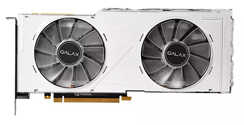 GeForce RTX 2080 Ti 11GB GDDR6 352bits Dual White 1-Click OC Galax