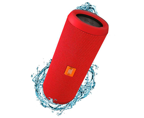 Caixa de Som Portátil JBL Flip 4 À Prova D`água Bluetooth 16W