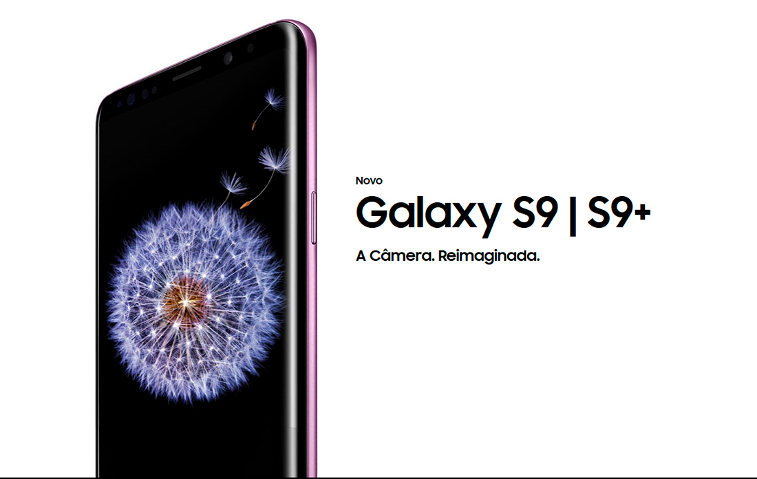 Smartphone Samsung Galaxy S9 Tela 5.8