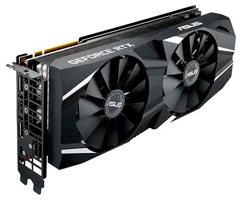 GeForce RTX 2080 8GB GDDR6 256bits Dual OC Edition Asus DUAL